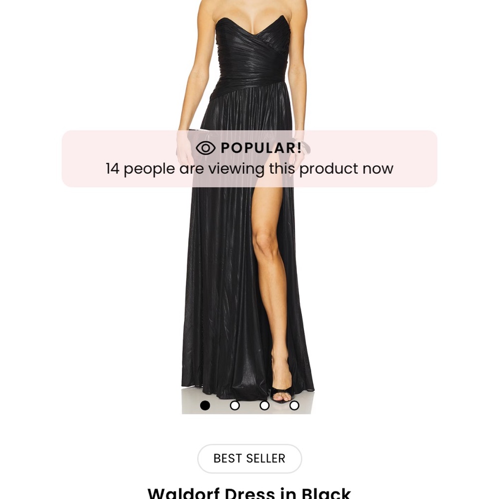 Retrofete Waldorf black dress nwt